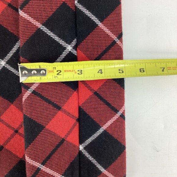 Victoria's Secret Plaid Monogram Tote Red, Black, White Overnight Weekender '23 - Picture 5 of 9